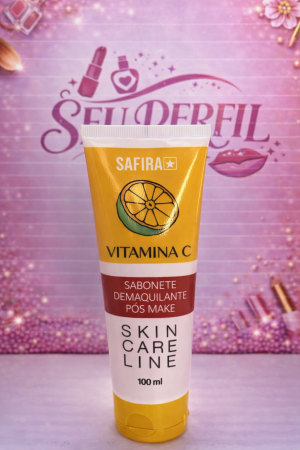 SABONETE DEMAQUILANTE PÓS MAKE VITAMINA C