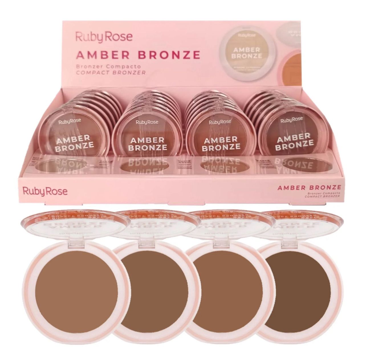 Bronze compacto Amber Bronze