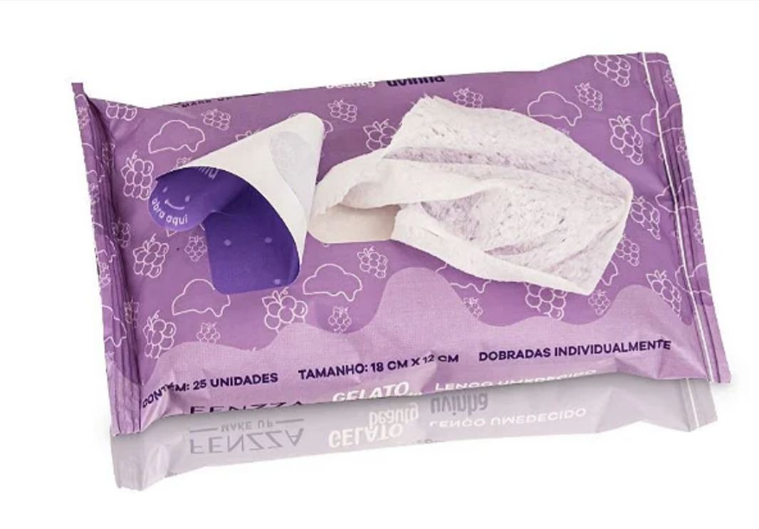 Lenço Umidecido Gelato Beauty Fenzza - Imagem 2