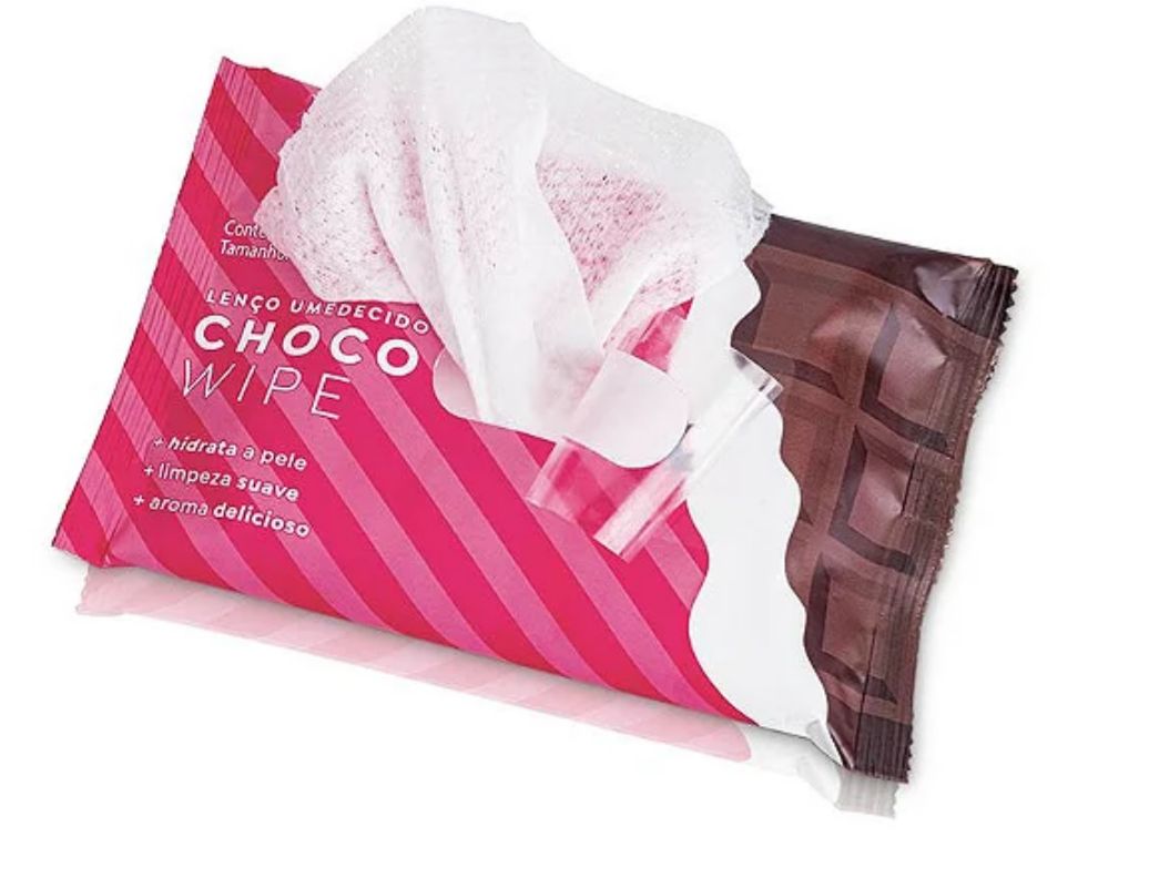 Lenço Umidecido Choco Wipe Fenzza - Imagem 2