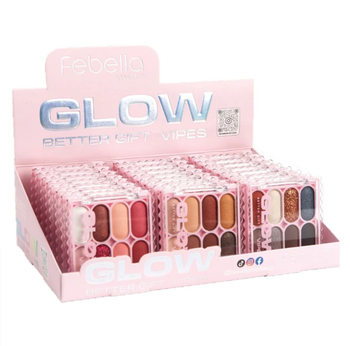 Paleta de Sombra Glow Febella