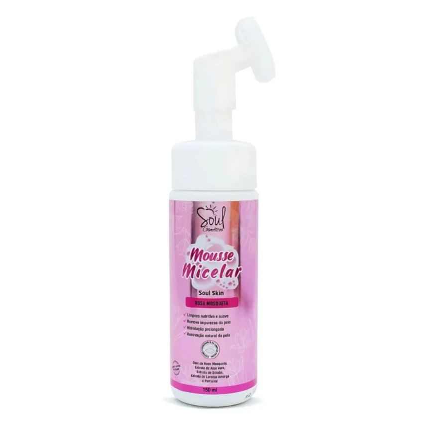 Espume de Limpeza Facial Mousse Micelar
