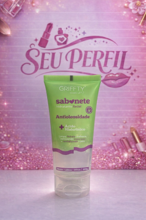 Sabonete Facial Antioleosidade + Acido Hialuronico
