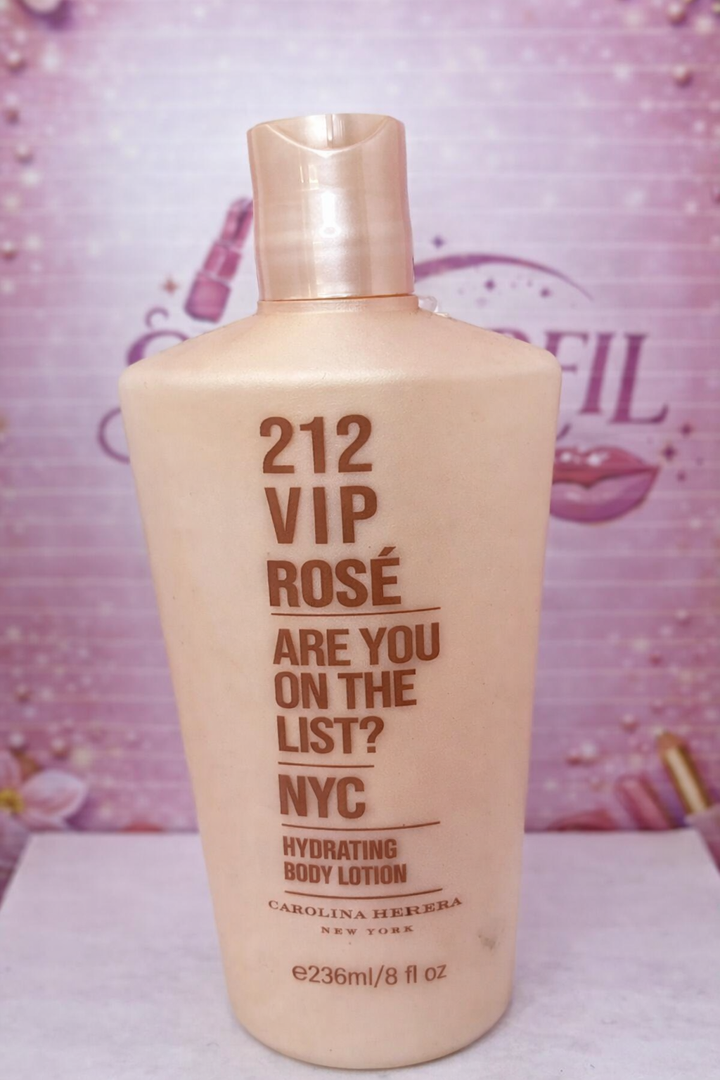 HIDRATANTE 212 VIP ROSE - CAROLINA HERRERA